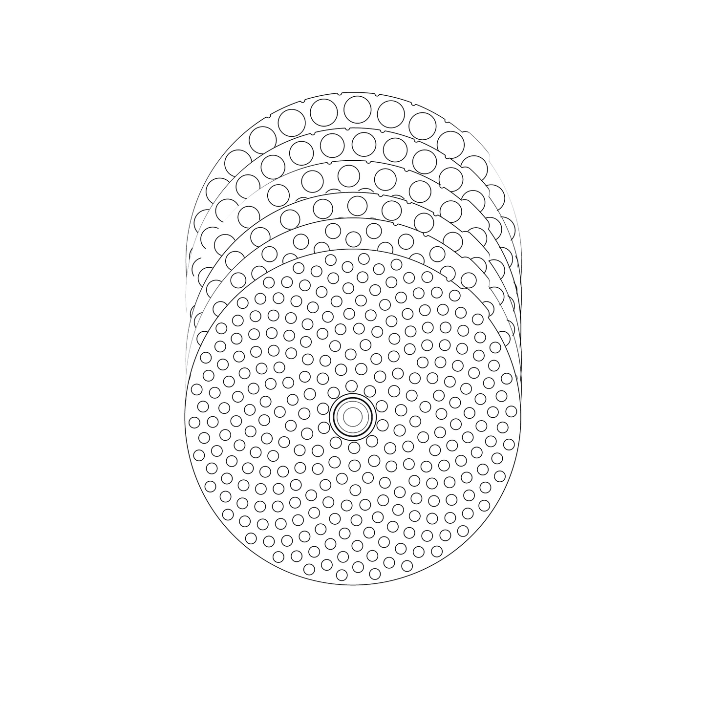 3.5" Pro Mill Plates